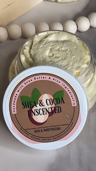 Shea & Cocoa Butter (Unscented) Body Butter
